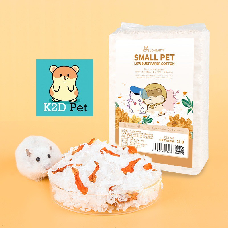 Giấy lót chuồng Hamster Small Pet Cotton Jonsanty 1LB