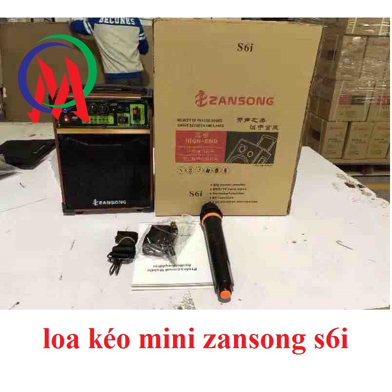 loa kéo mini zansong s6i