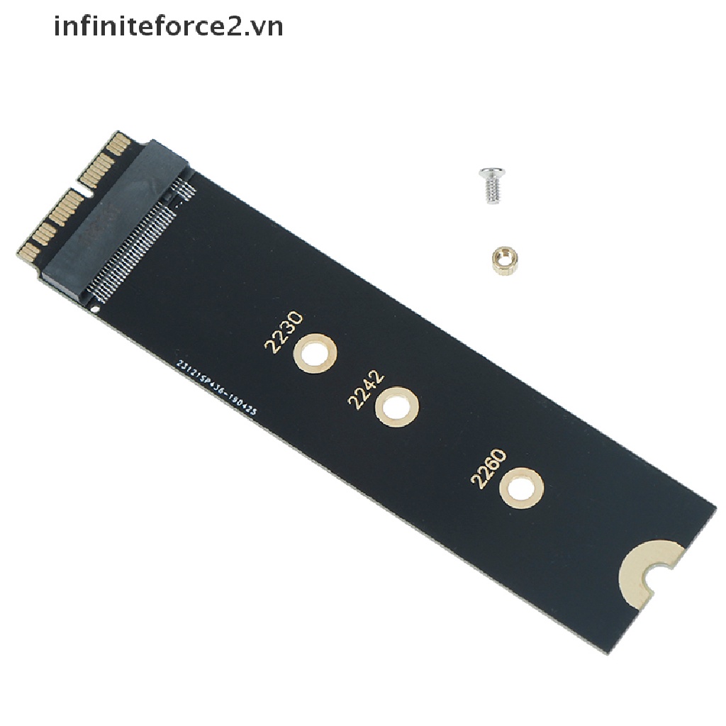 Thẻ Chuyển Đổi NVMe PCIe PCIe M.2 NGFF SSD Cho 2013 2014 2015 macbook air pro