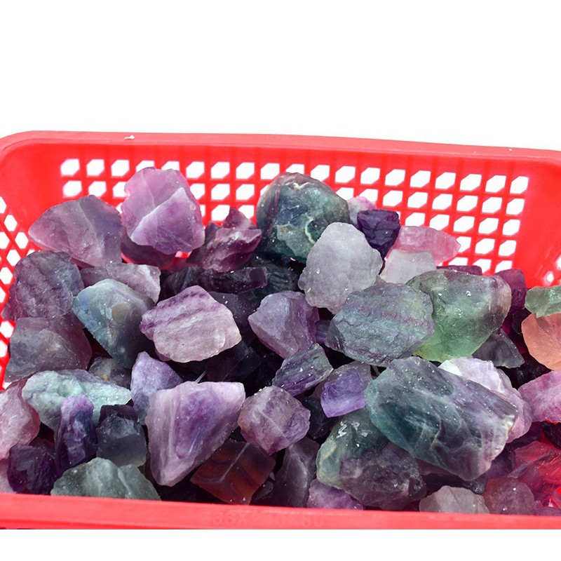 Đá thô thanh tẩy Color Fluorite 10,1 chơi tarot , phong thủy | BigBuy360 - bigbuy360.vn