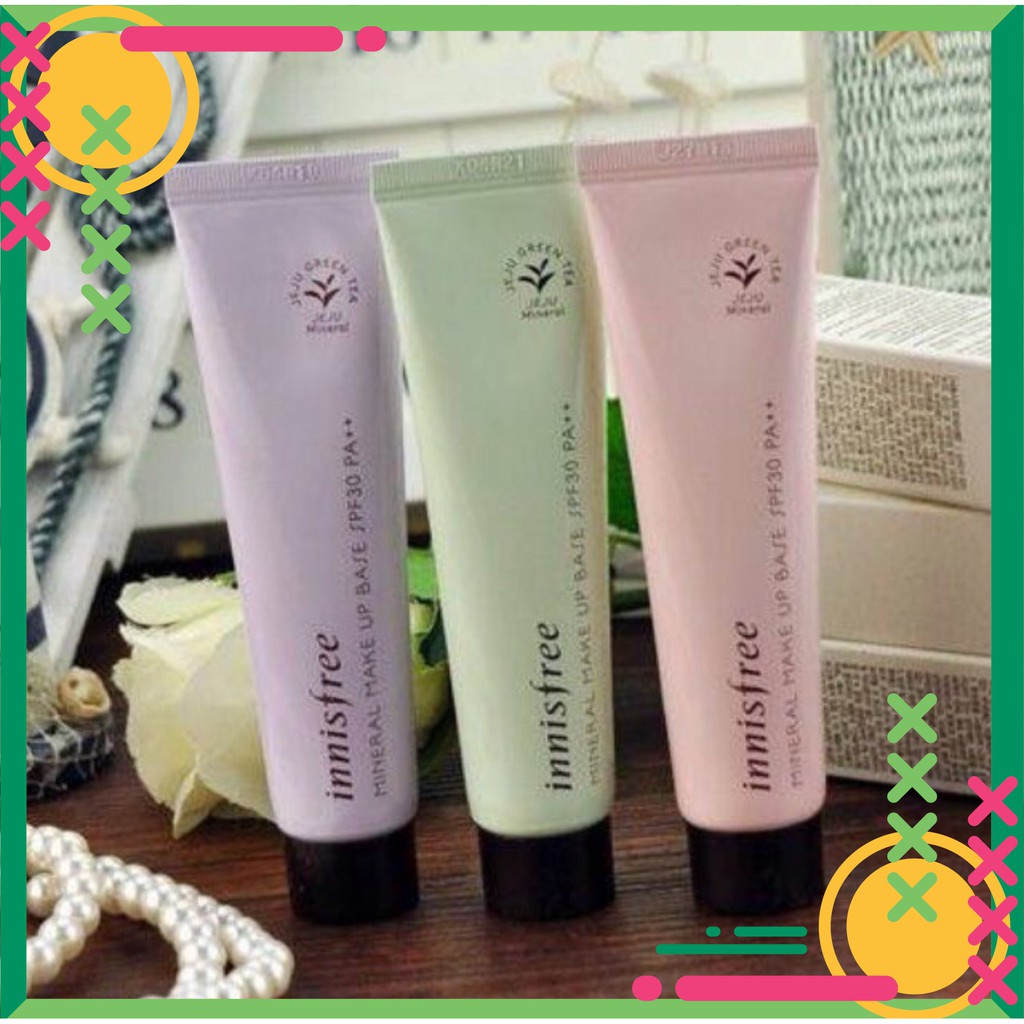 tuan026 TCCN [CHÍNH HÃNG] Kem Lót 4 Trong 1 Innisfree Mineral Make Up Base SPF30/PA++ 40ml tuan026 | BigBuy360 - bigbuy360.vn