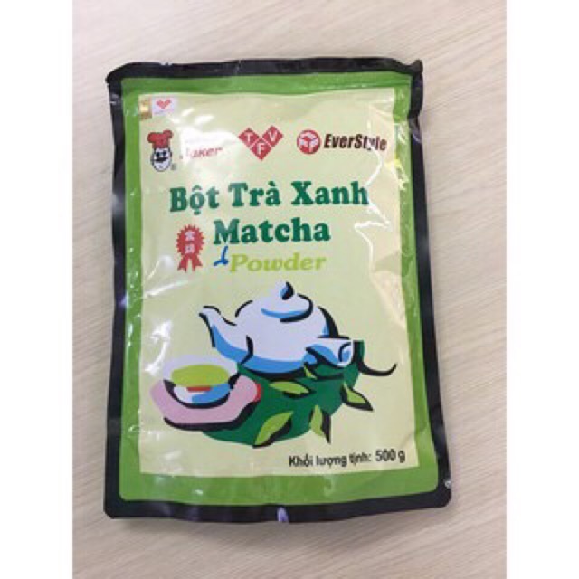 Bột matcha Đài Loan gói 500g
