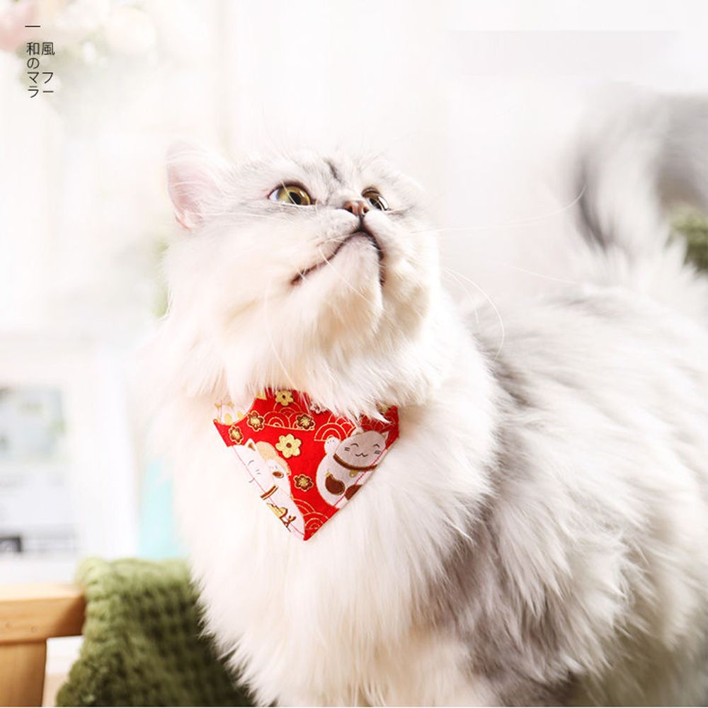 Khăn Quàng Cổ Hình Tam Giác Thời Trang Cho Thú Cưng