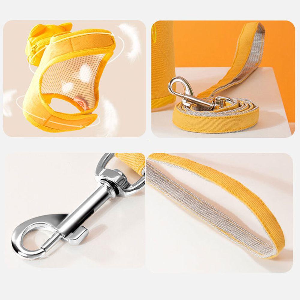 YNATURAL Dây Đai Dắt Thú Cưng Đi Dạo Bằng Vải Lưới Thoáng Khí