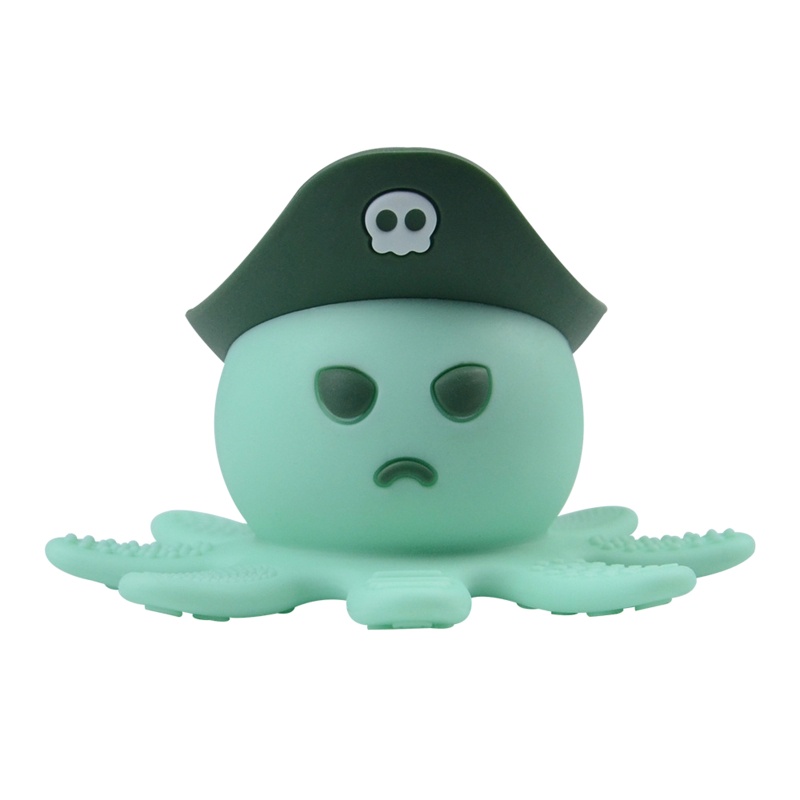 Đồ Chơi Ngậm Nướu Hình Bạch Tuộc Bằng Silicone Giúp Giảm Căng Thẳng Dành Cho Bé