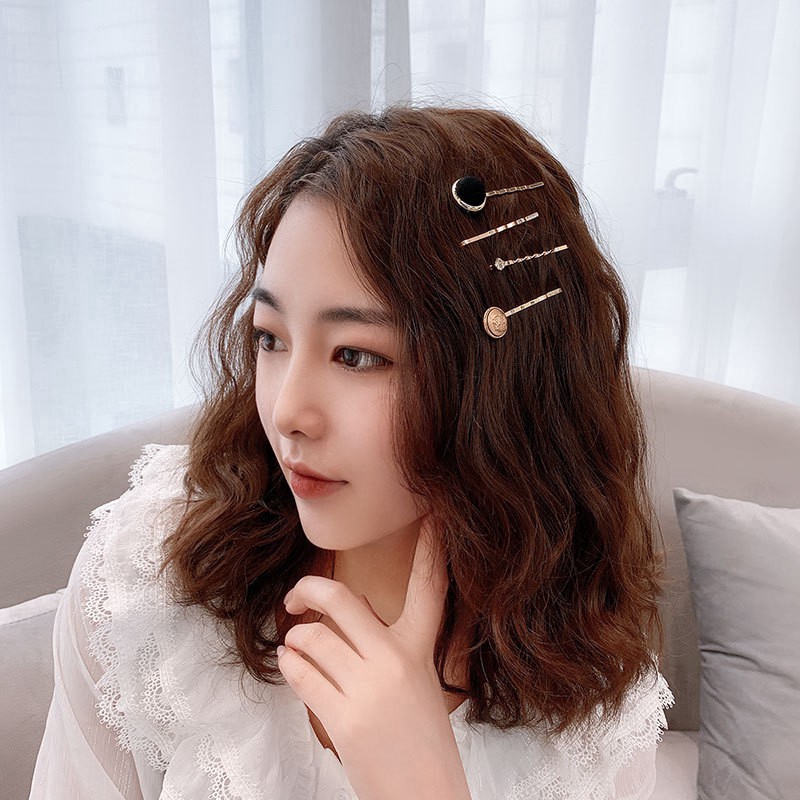 Set 3 kẹp tóc thời trang xinh xắn cho nữ