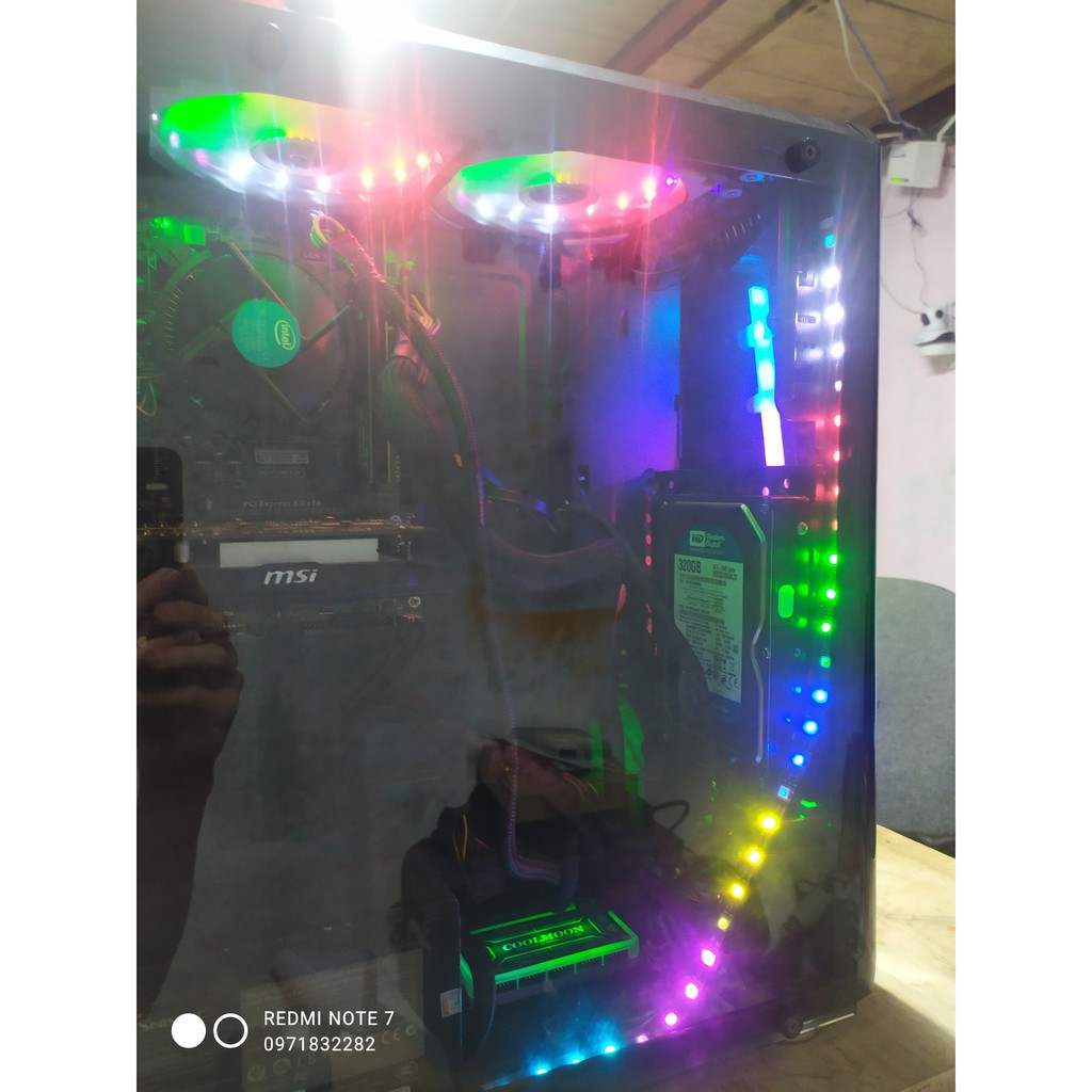 Bộ máy tính i3 7100 H110 Ram8Gb Card GTX750Ti  chơi game LOL,CSGO,Fifa,giả lập | BigBuy360 - bigbuy360.vn