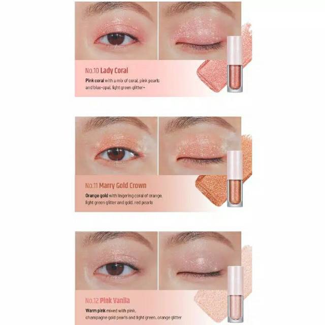 (Hàng Mới Về) Phấn Mắt Kim Tuyến Dạng Lỏng Peripera Sugar Twinkle 3 Gr 1-14 | BigBuy360 - bigbuy360.vn