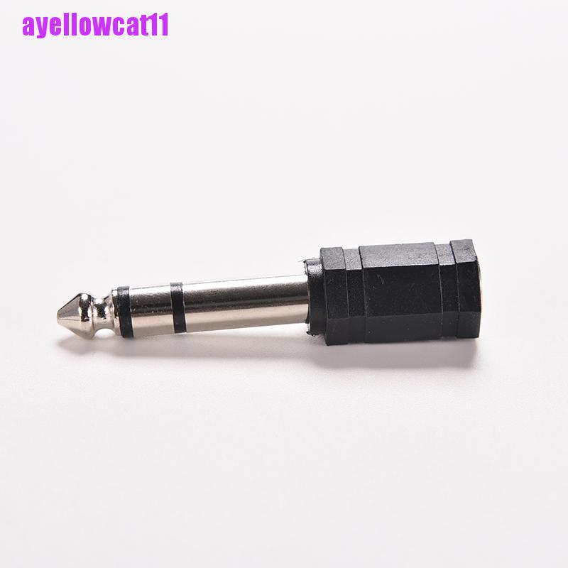 NEW Đầu Chuyển Đổi Âm Thanh Tai Nghe Mini Jack Cắm 6.5mm 1 / 4 Sang 3.5mm 1 / 8 6.5mm 1 / 4 To 3.5mm 1 / 8