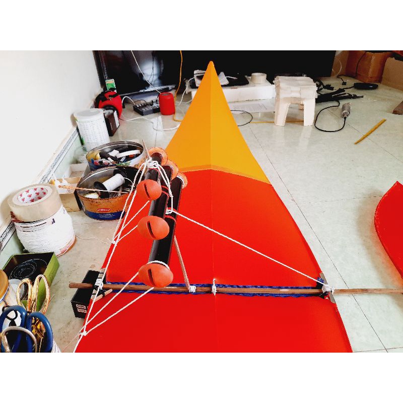 Diều lắp ghép 2m combo 3 sáo tặng 150m dây