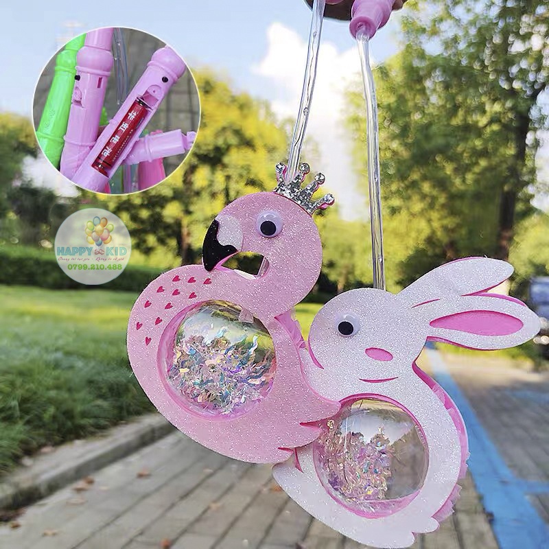 Lồng đèn trung thu phát sáng hình thú cho bé hot trend HAPPYKID LDTT
