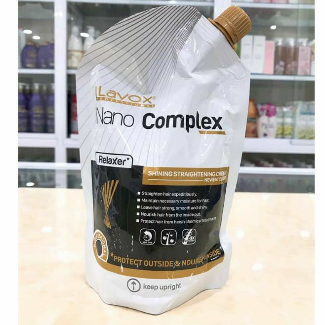 Thuốc duỗi tóc phủ bóng Nano Complex không cần dập