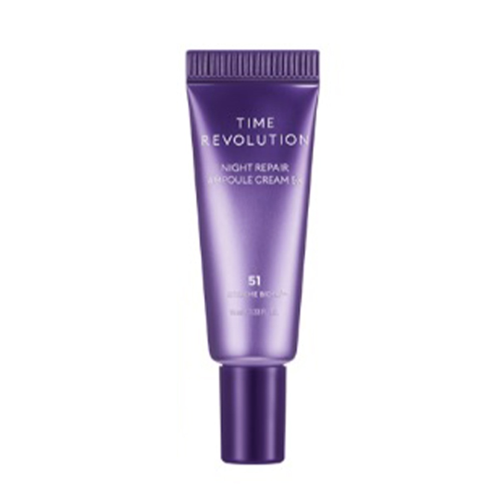 (Mini 10ml) Kem dưỡng phục hồi ban đêm Missha Time Revolution Night Repair Ampoule Cream 5X (Bản thứ 5 của Missha)