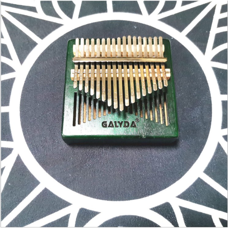 Có sẵn [Mẫu mới] Đàn kalimba 17 phím GALYDA-17M0012 âm vang phím chuẩn