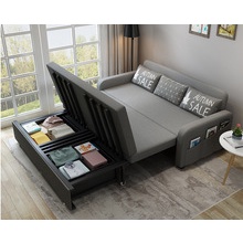 Giường Sofa Thông Minh, Sofa Gấp Gọn, Ghế Sofa Đa Năng Giường Ngủ Thiết Kế Hiện Đại Có Ngăn Chứa Đồ 1,6m x 1,9m