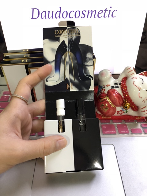Nước hoa Carolina Herrera Good - Supreme Girl EDP - Very Good Girl - Legere -  1.5ml nước hoa Good girl