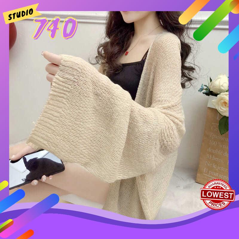 Áo Khoác Chống Nắng Dáng Rộng Vải Mỏng Kiểu Hàn Quốc Thời Trang Mùa Hè Cho Học Sinh