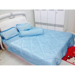 Bộ ga gối Phi Lụa Thái Tuấn m6 không mền