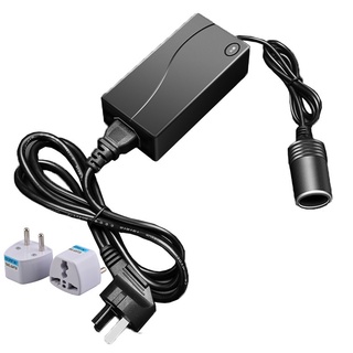 Bộ adapter chuyển đổi nguồn cho ô tô, điện ac 220v sang dc 12v dùng cho máy bơm máy hút bụi ô tô xe hơi