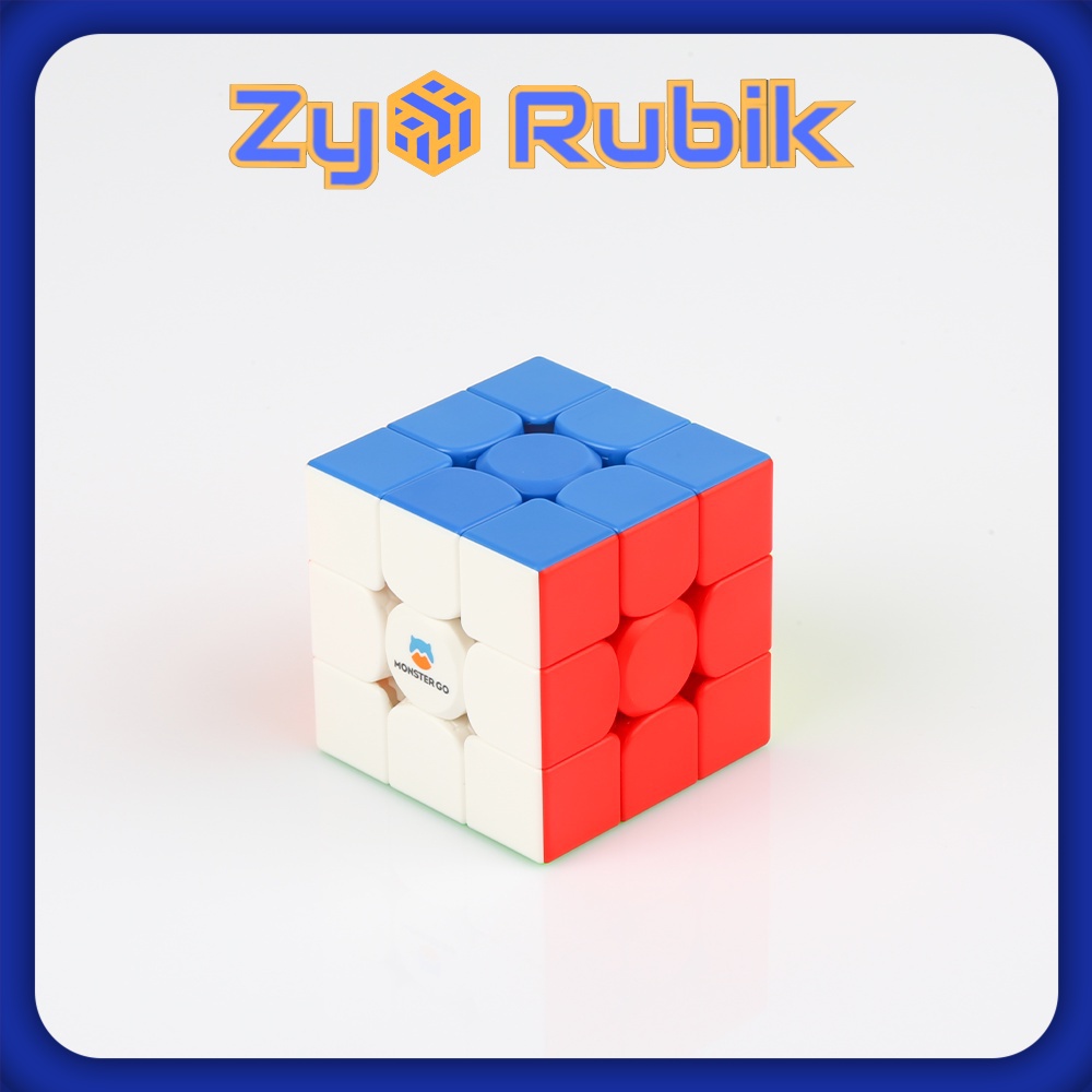 Rubik 3x3x3 GAN monster go Stickerless phiên bản Magnetic (Hãng mod nam châm) - ZyO Rubik