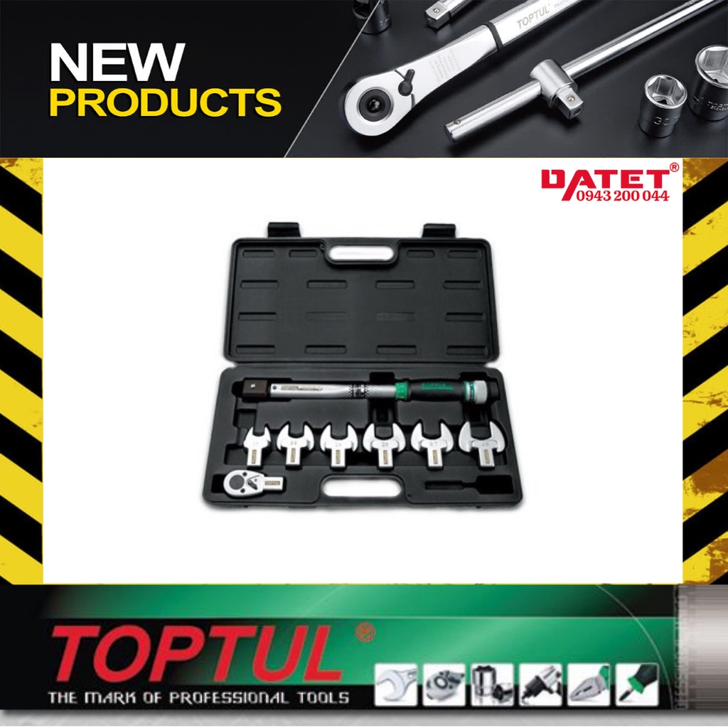 Bộ cần xiết lực Toptul 8 chi tiết GAAI0801