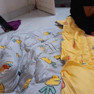 CHĂN GRAP "CÀ RỐT" TRỌN BỘ 5 MÓN SIÊU RẺ (CHĂN CHẦN BÔNG SẴN)