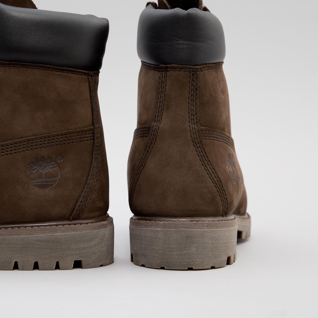 Giày Cổ Cao Nam Cổ Cao Timberland 6-inch Premium Nâu Đậm TB01000122