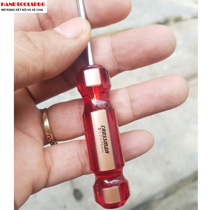 Tua Vít sọc trong dẹp cao cấp 3.2x75mm Crossman 45-307