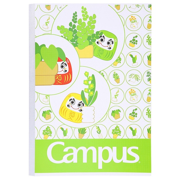 Vở Daruma World - B5 Kẻ Ngang 120 Trang ĐL 70g/m2 - Campus NB-BDAW120-2 (Mẫu Màu Giao Ngẫu Nhiên)