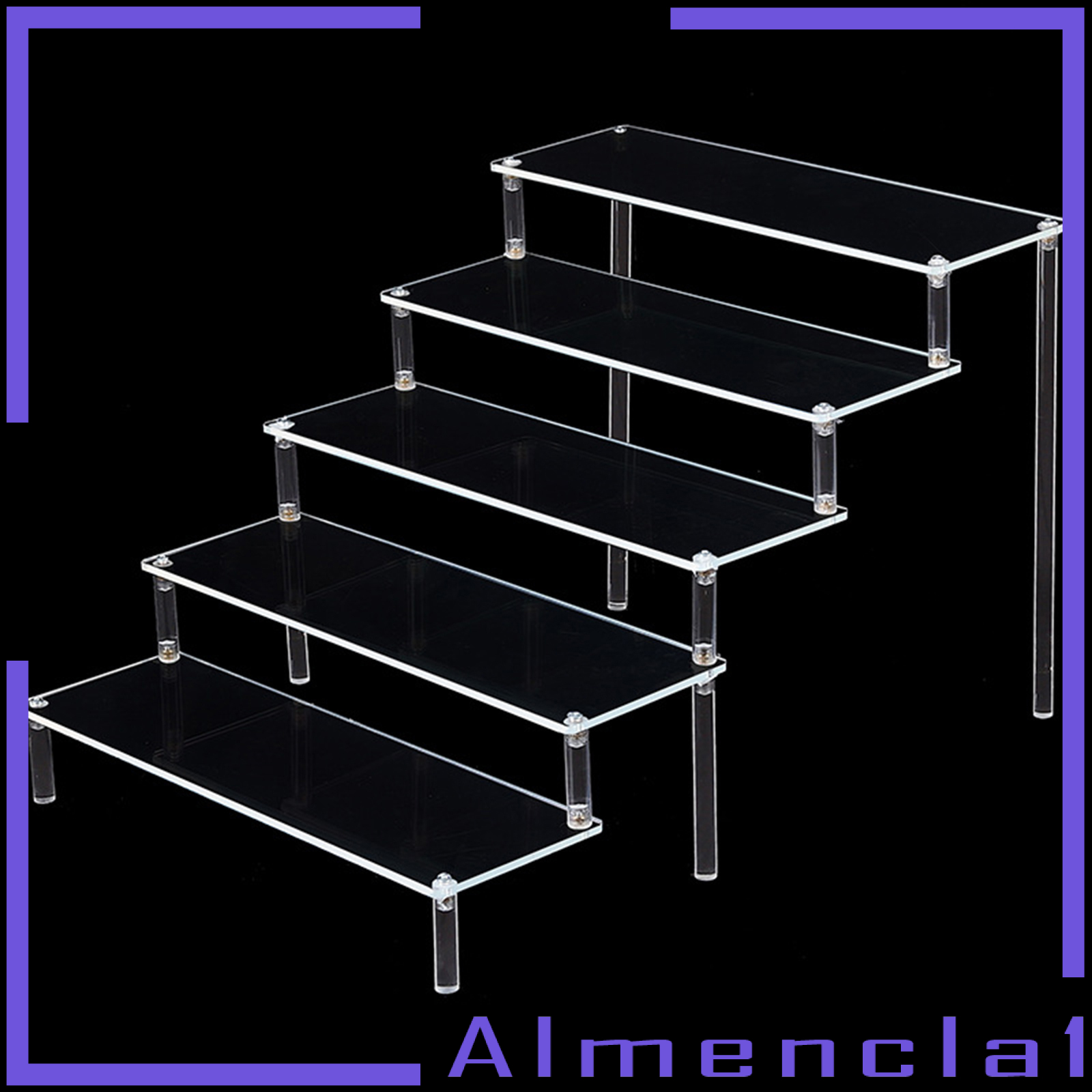 (Hàng Mới Về) Khay Acrylic Trong Suốt Trưng Bày Mỹ Phẩm 1 Ngăn Tiện Dụng