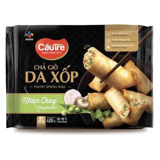 Chả giò da xốp chay Cầu Tre 400g (hàng lạnh chỉ giao hỏa tốc HCM)