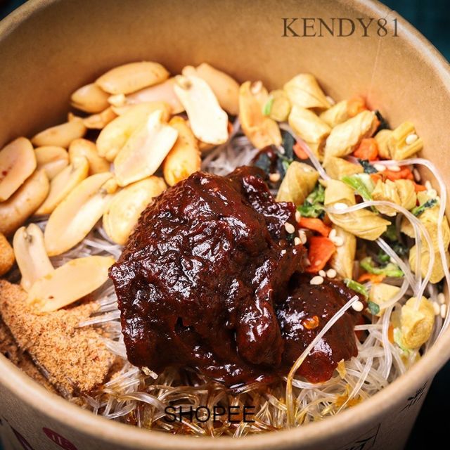 Thùng 6 hộp miến chua cay Trùng Khánh