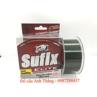 Cước trục Sufix Elite 300m câu lancer, câu lục, câu biển