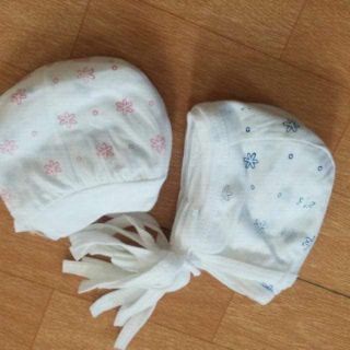 3 Chiếc Mũ Sơ Sinh Cotton Mỏng Cho Bé