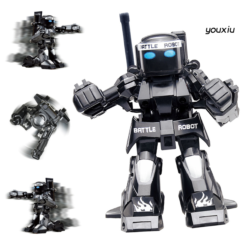 Robot boxing điều khiển từ xa đồ chơi vui nhộn dành cho trẻ em