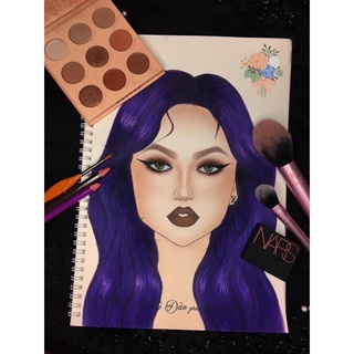 Sách vẽ FaceChart Make Up