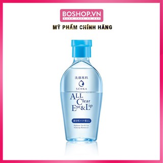 Tẩy Trang Mắt Môi Senka All Clear Eye Lip 150ml