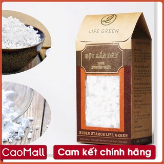 [CaoMALL] - Bột sắn dây nguyên chất 100% LIFE GREEN 500gr giúp thanh nhiệt, giải độc, mát gan, làm đẹp da, tăng vòng 1