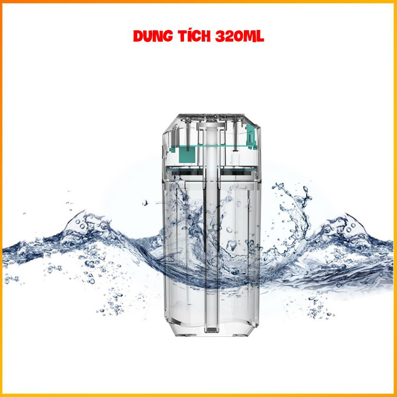 Máy phun sương tạo độ ẩm ô tô, máy khuếch tán tinh dầu 320ML- Tặng tinh dầu, BH 3 tháng TEKO Store