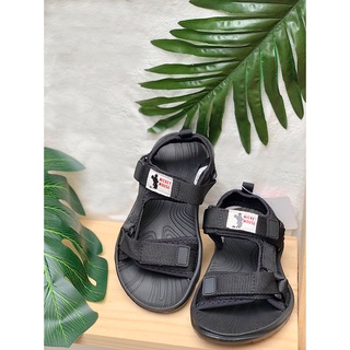 Giày sandal mickey mouse đen cho bé trai