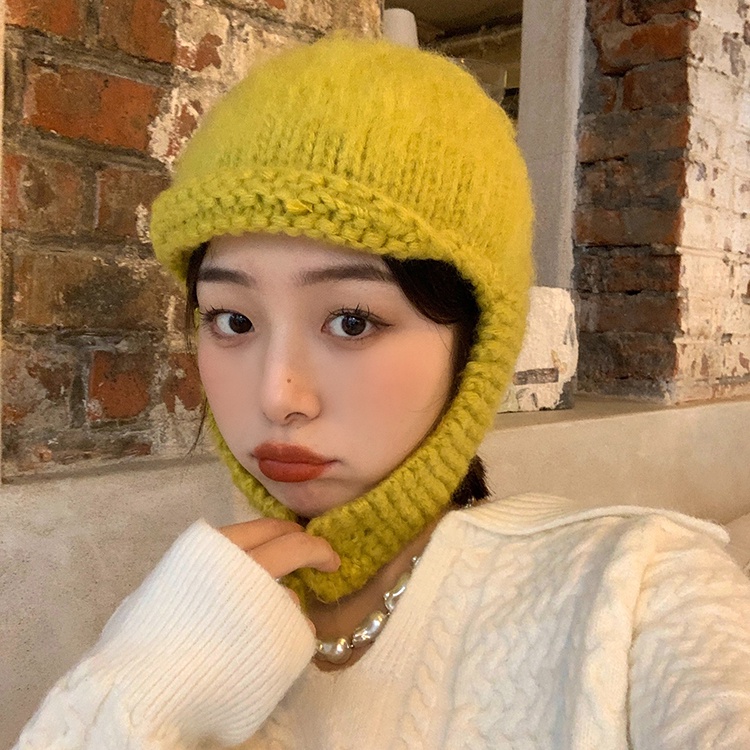 Mũ đan dệt MG STUDIO vải Mohair thời trang