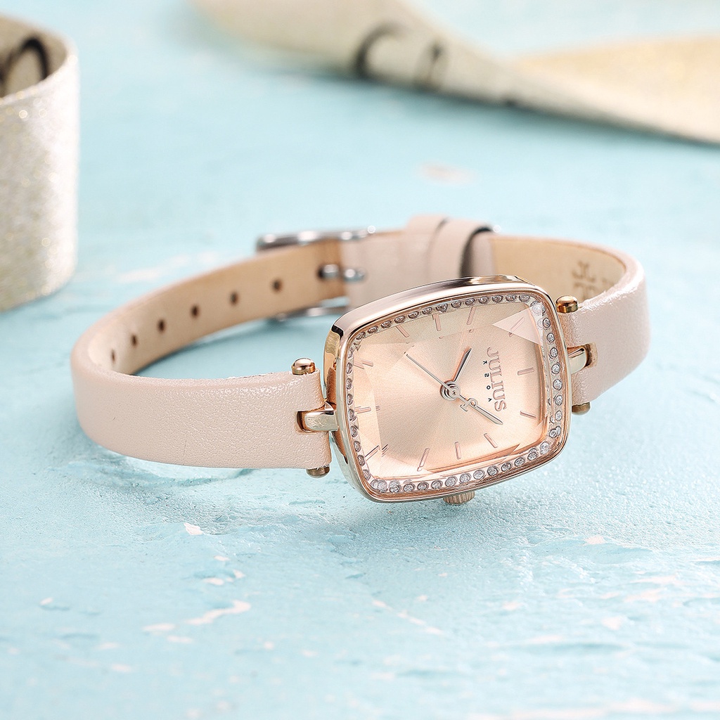 Julius Official | Đồng hồ nữ Julius JA-1341 dây da