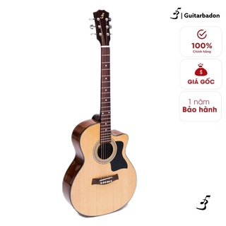 Đàn guitar acoustic j120 gỗ hồng đào cao cấp - tặng kèm bao đàn, capo, pick