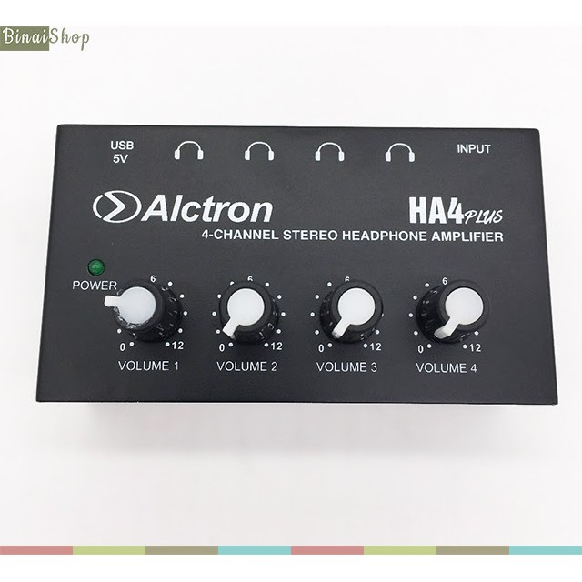 Bộ chia tai nghe 4 cổng Alctron HA4 Plus