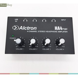 Bộ chia tai nghe 4 cổng Alctron HA4 Plus
