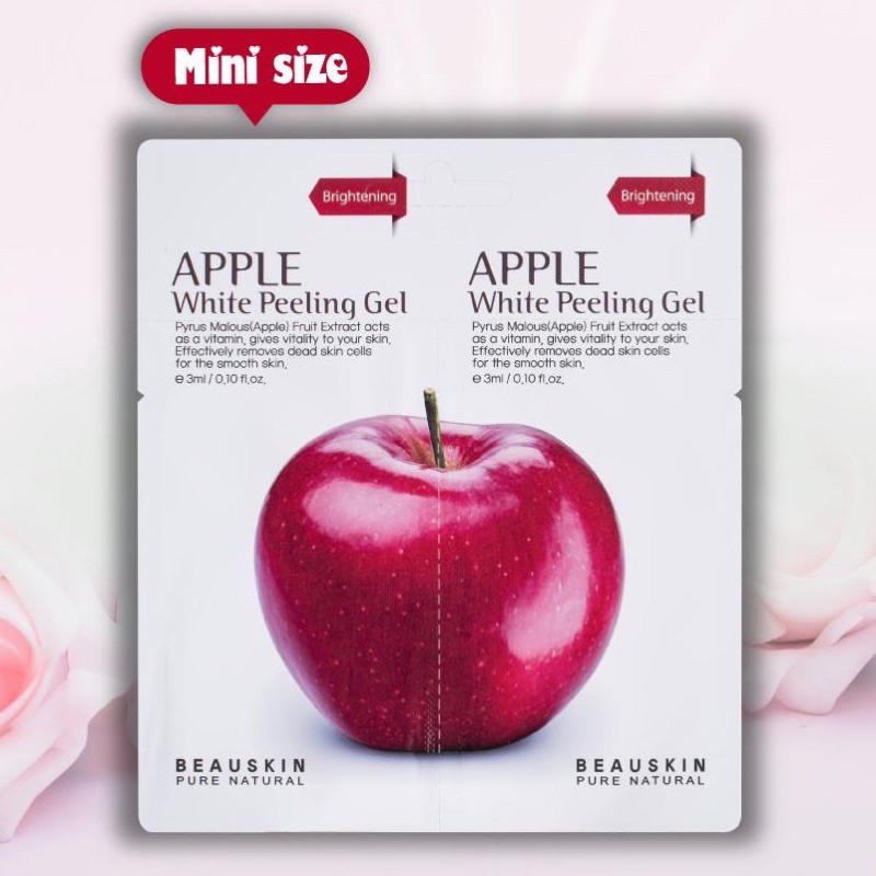 Tẩy da chết Beauskin Apple White Peeling Mini Size