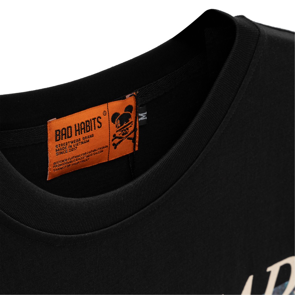 Áo Thun Bad Habits NINJA LEAD - 100% Cotton - Local Brand Chính Hãng | BigBuy360 - bigbuy360.vn