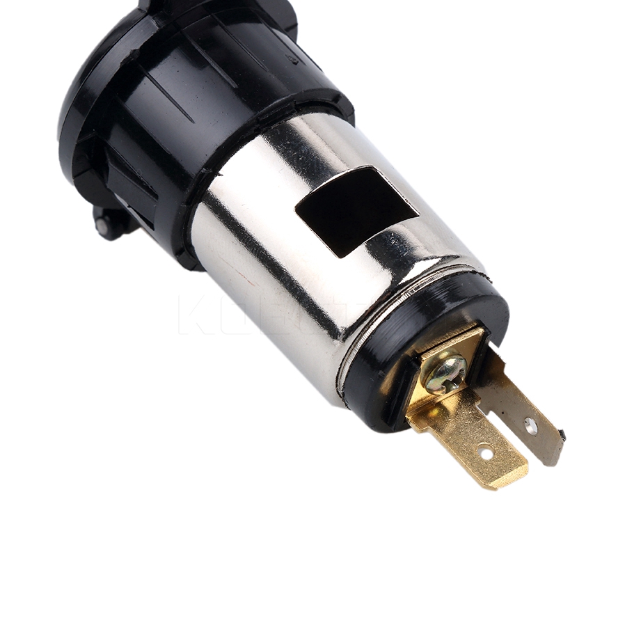 Phích gắn ổ cắm tẩu thuốc xe hơi/xe mô tô 12V 120W | BigBuy360 - bigbuy360.vn