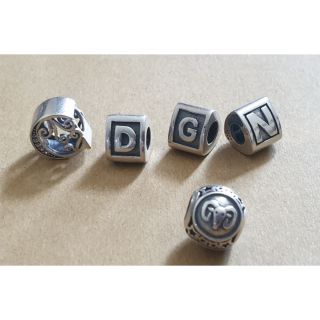 Charm bạc chữ cung hoàng đạo