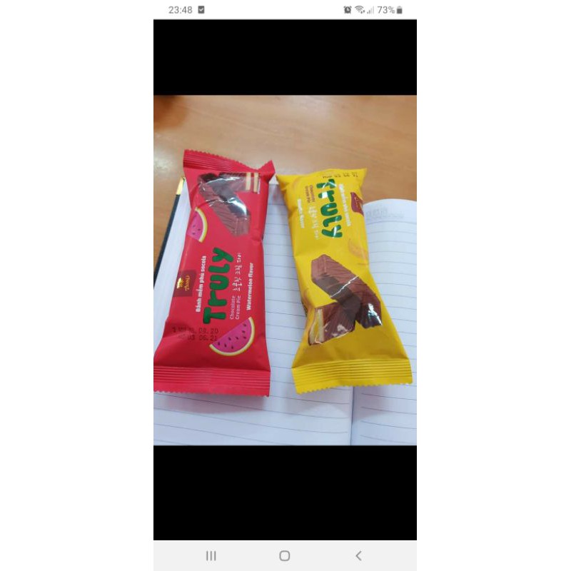 Bánh mềm phủ sôcôla Truly túi 400g